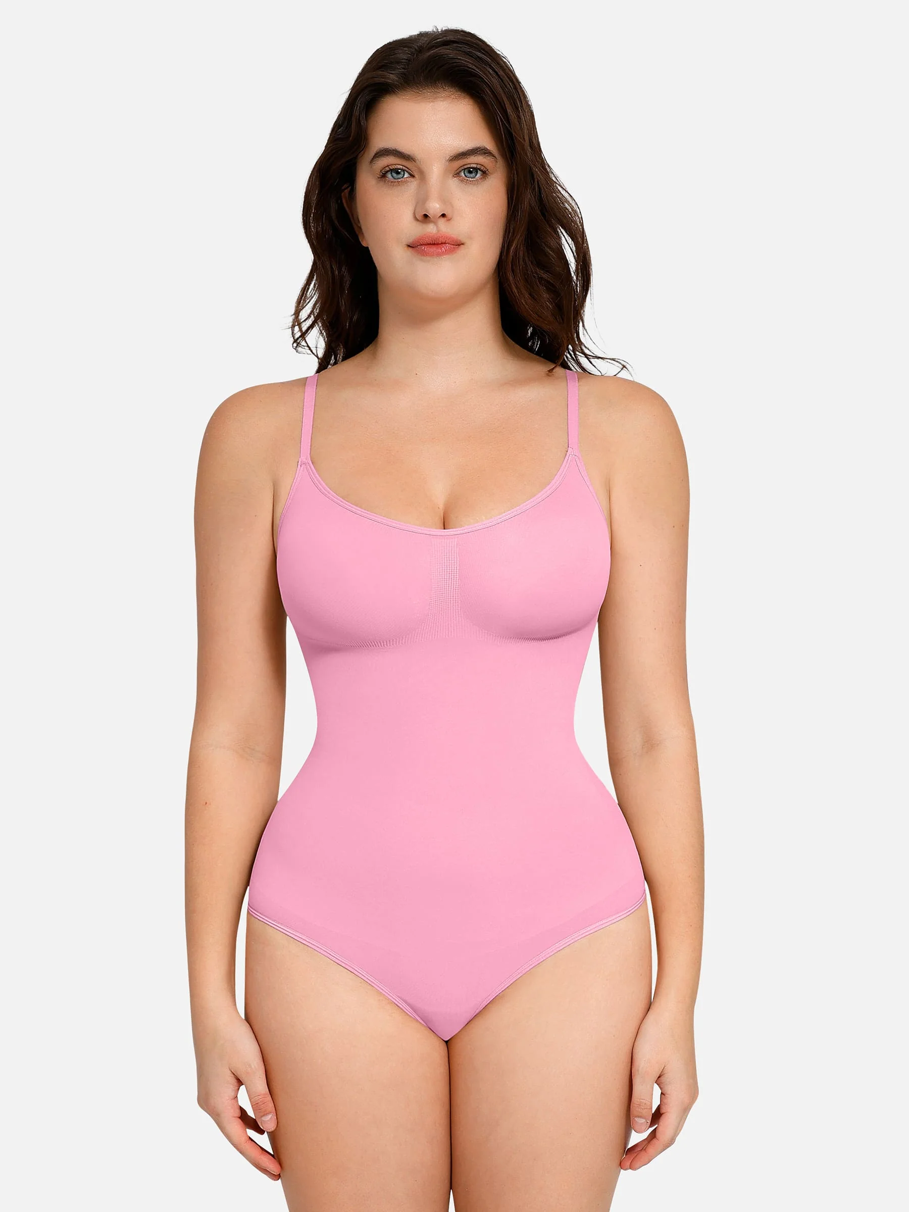 Feelingirl Everyday Wear Seamless Thong Bodysuit - Image 102
