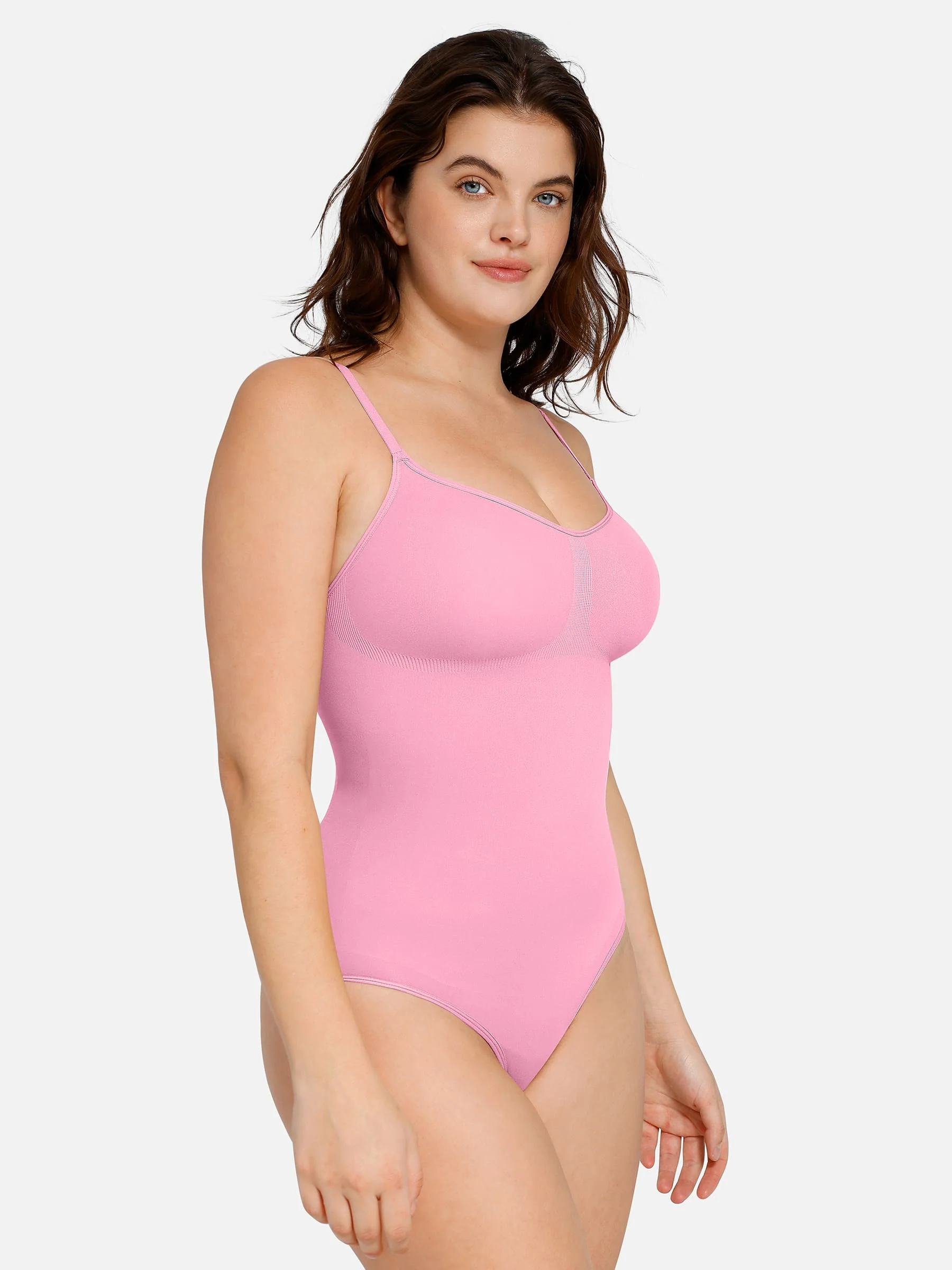 Feelingirl Everyday Wear Seamless Thong Bodysuit - Image 105