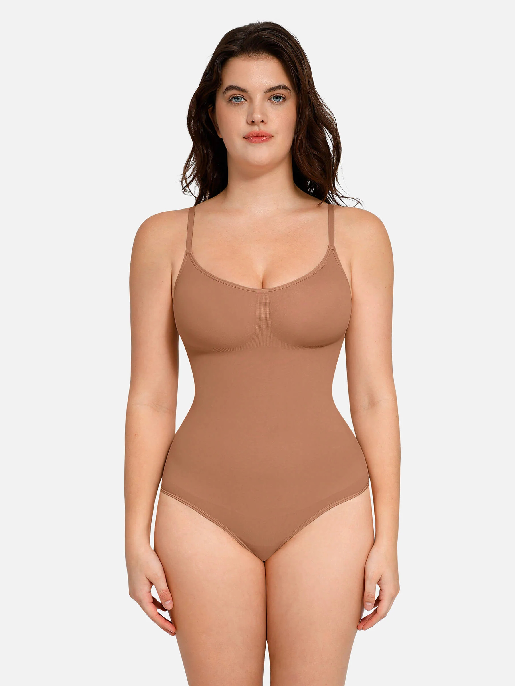Feelingirl Everyday Wear Seamless Thong Bodysuit - Image 19