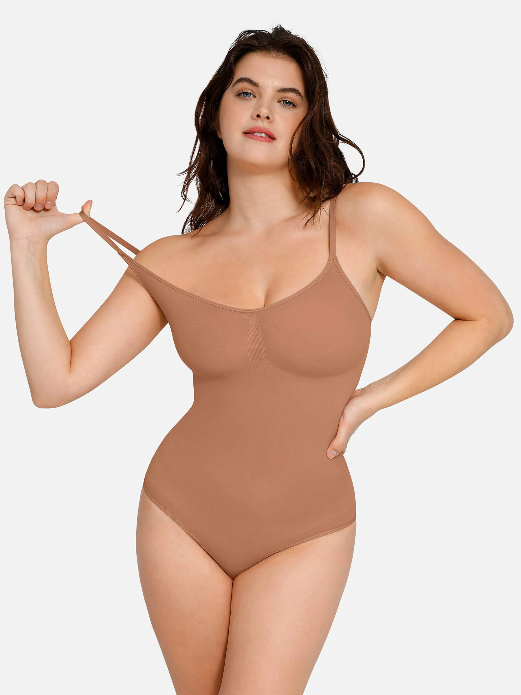Feelingirl Everyday Wear Seamless Thong Bodysuit - Image 20