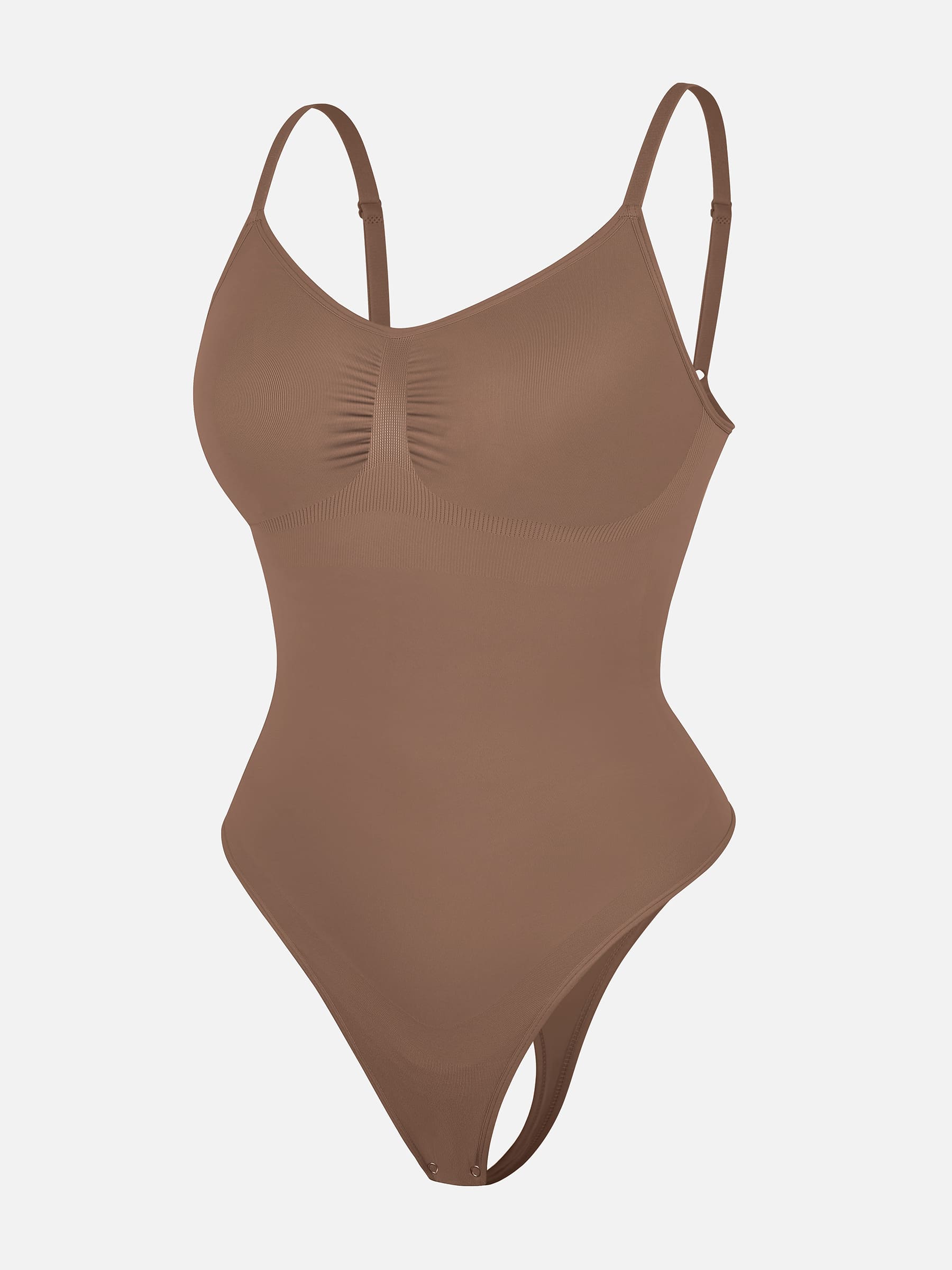 Feelingirl Everyday Wear Seamless Thong Bodysuit - Image 50