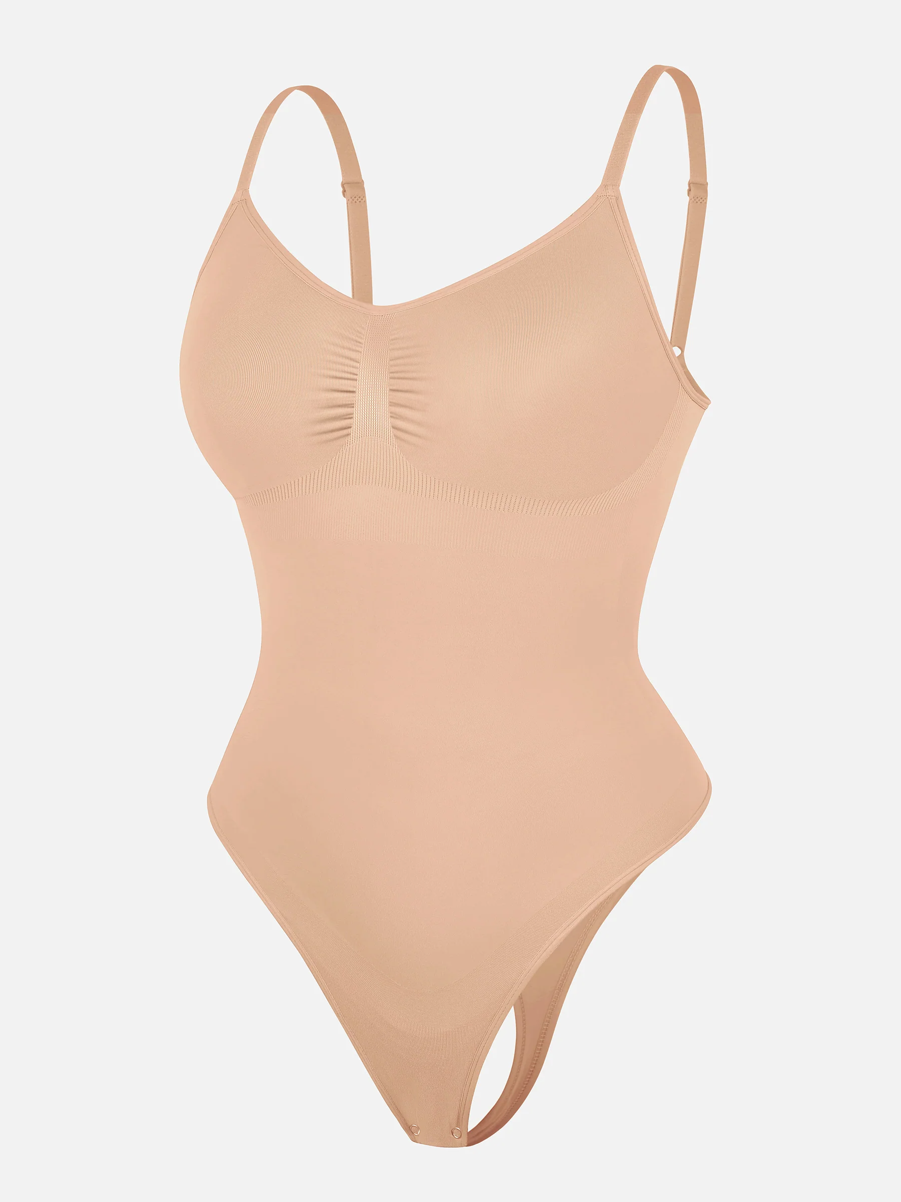 Feelingirl Everyday Wear Seamless Thong Bodysuit - Image 59