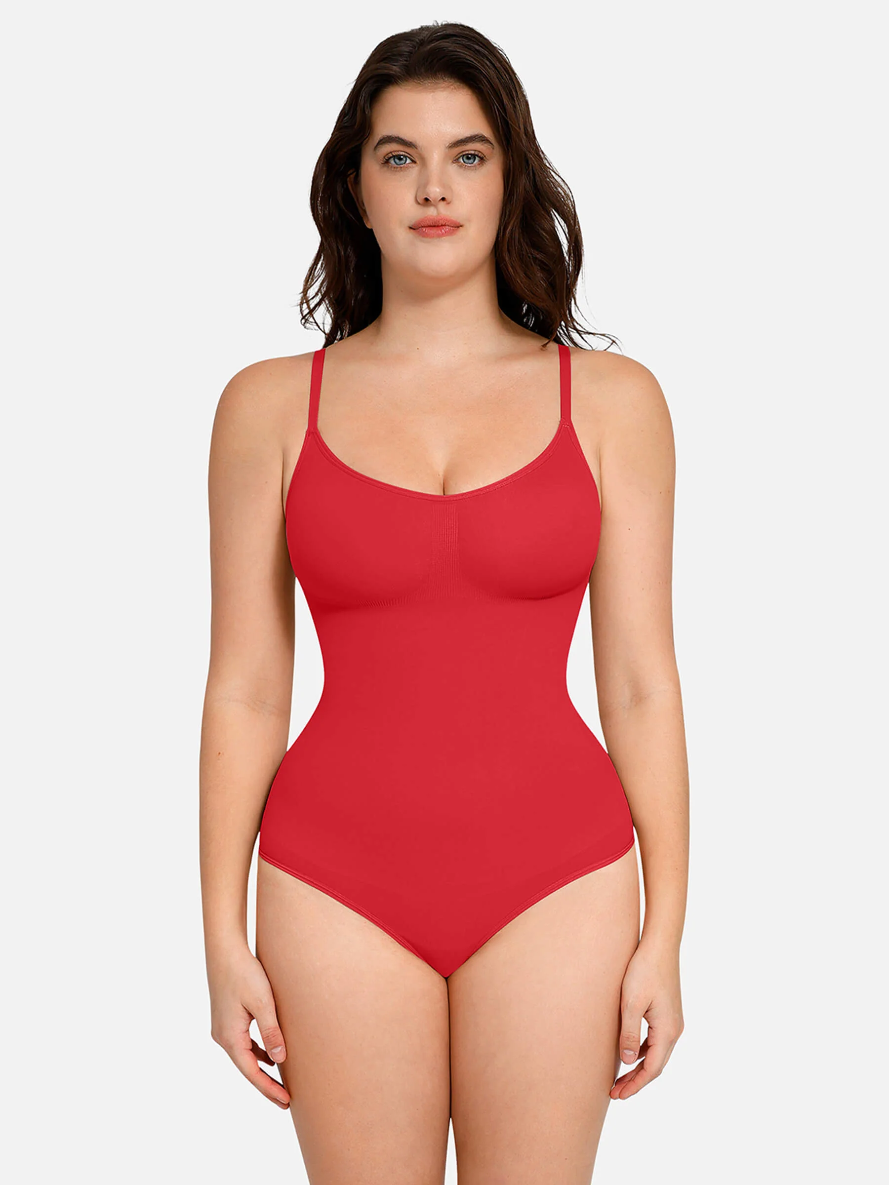 Feelingirl Everyday Wear Seamless Thong Bodysuit - Image 70