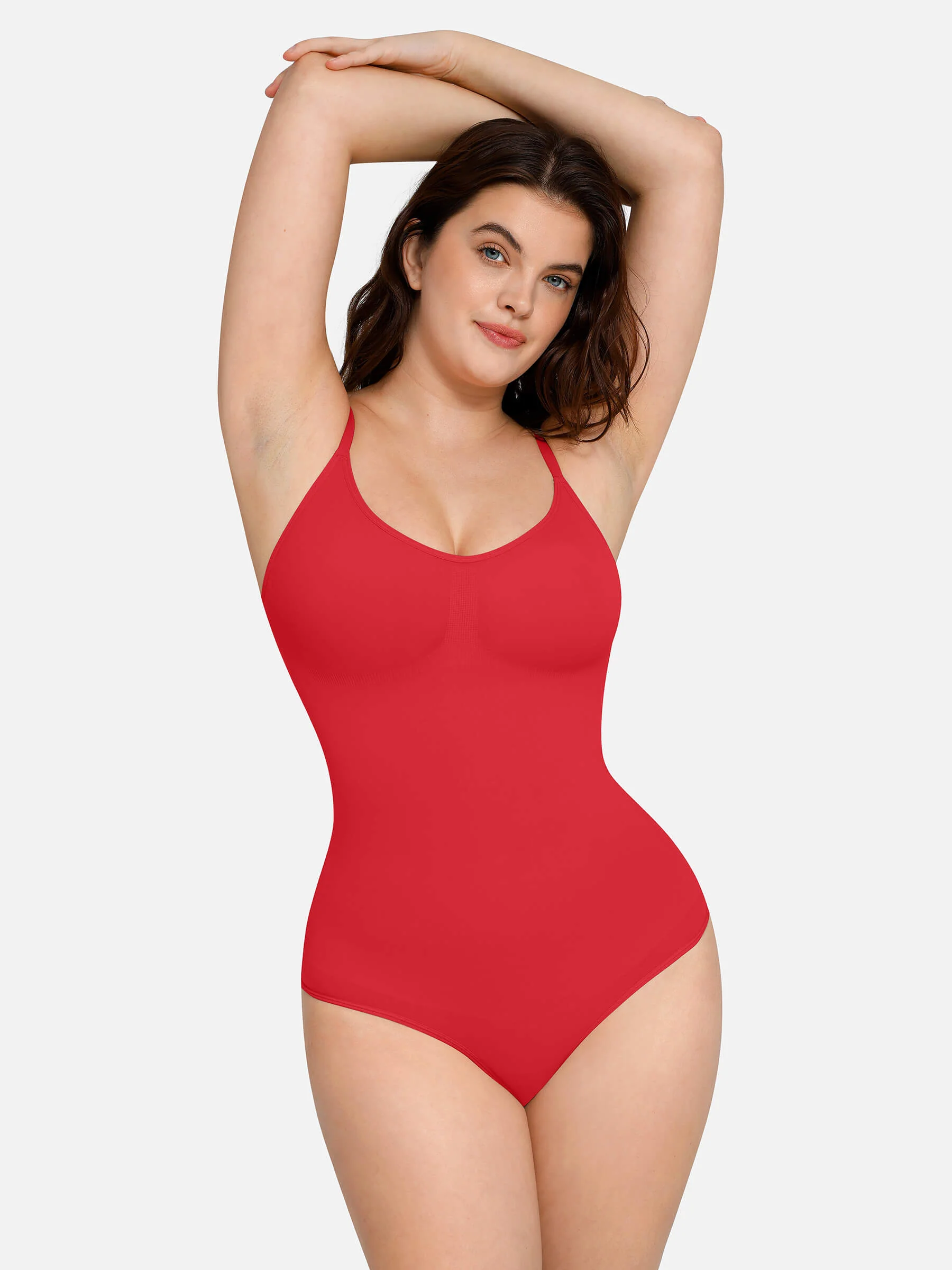 Feelingirl Everyday Wear Seamless Thong Bodysuit - Image 72