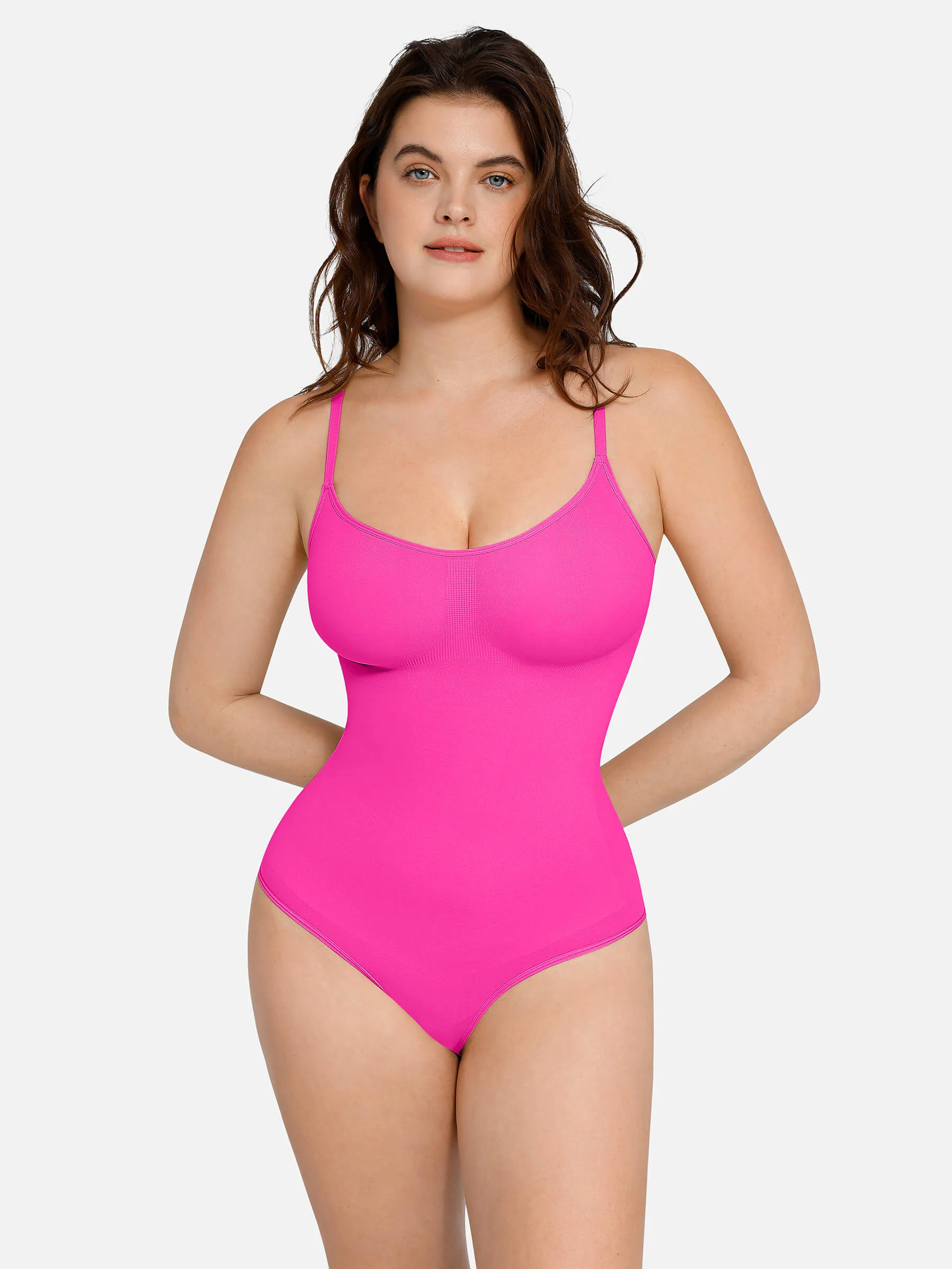 Feelingirl Everyday Wear Seamless Thong Bodysuit - Image 91