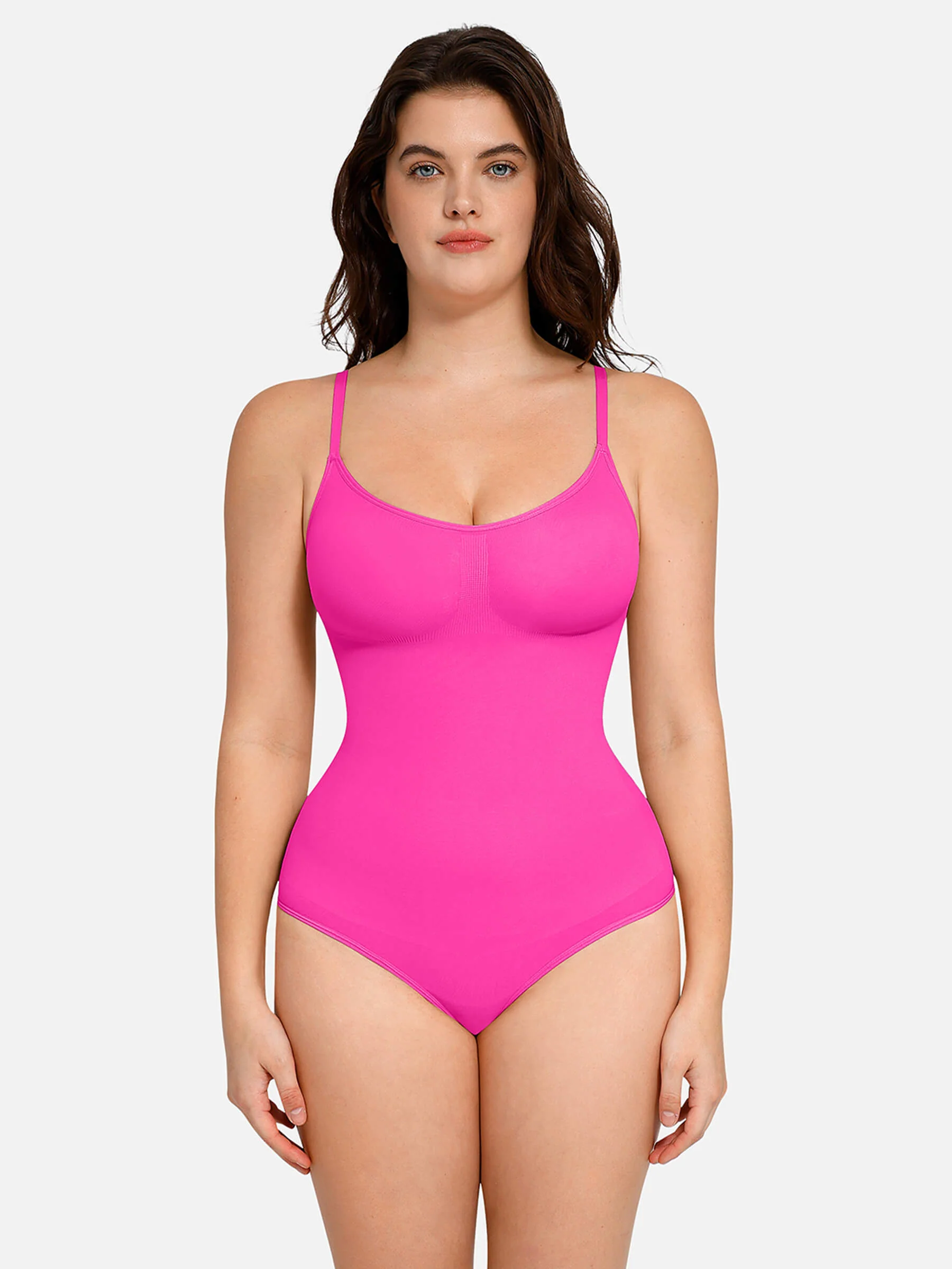 Feelingirl Everyday Wear Seamless Thong Bodysuit - Image 93