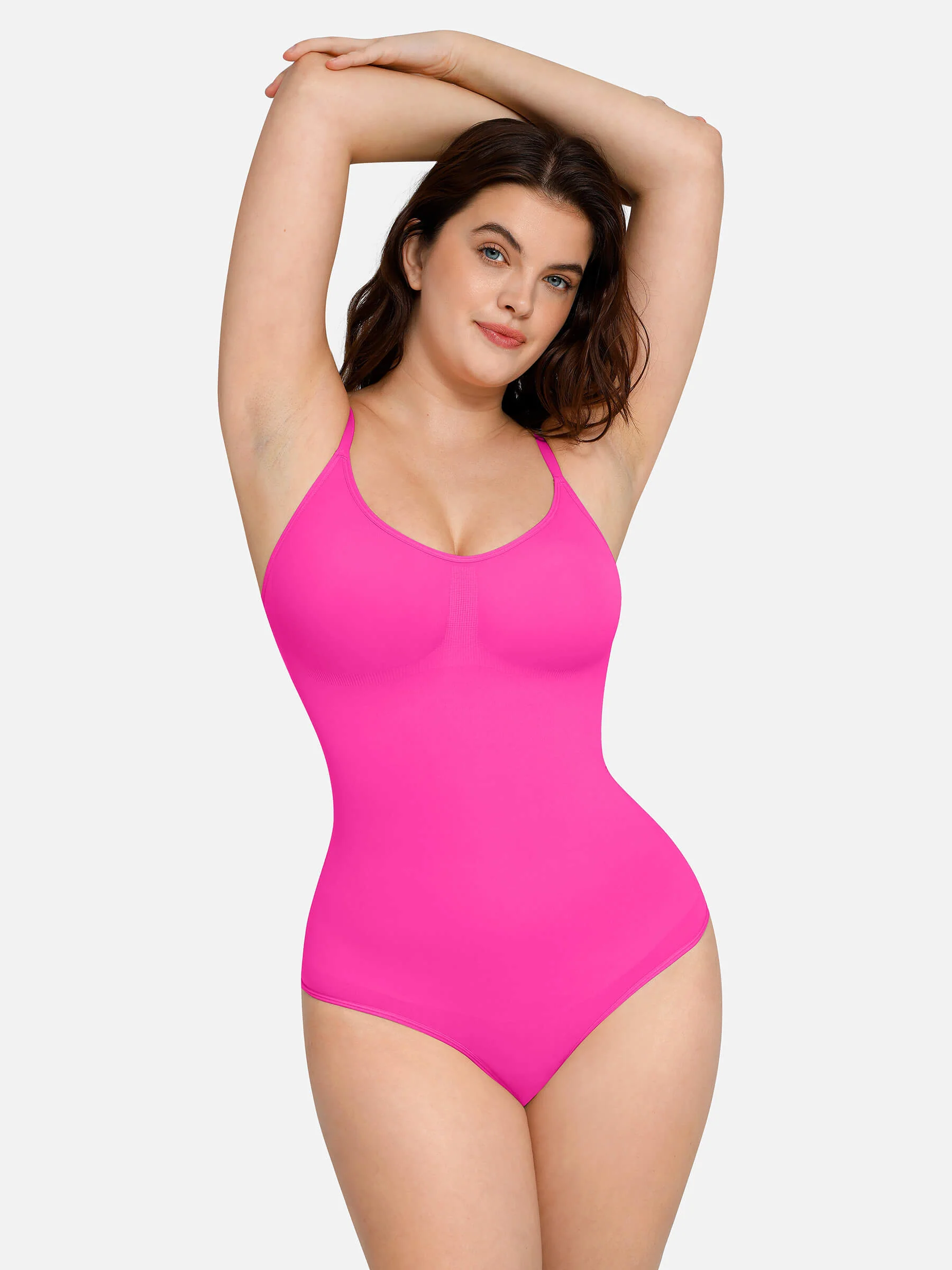 Feelingirl Everyday Wear Seamless Thong Bodysuit - Image 97
