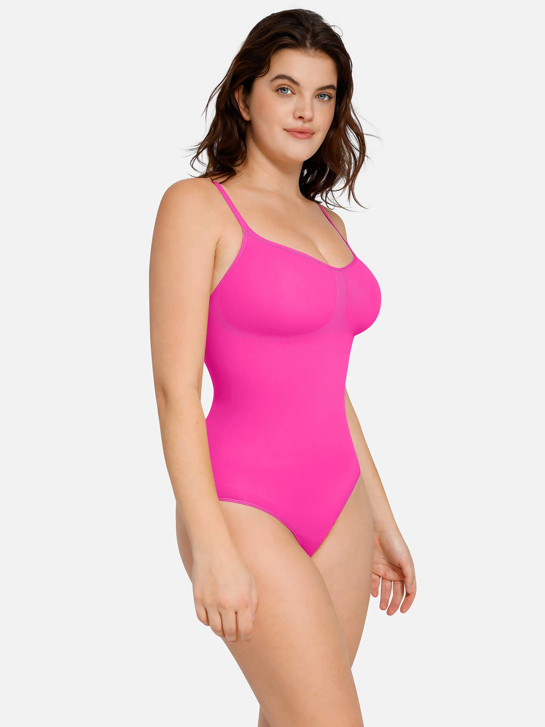 Feelingirl Everyday Wear Seamless Thong Bodysuit - Image 98