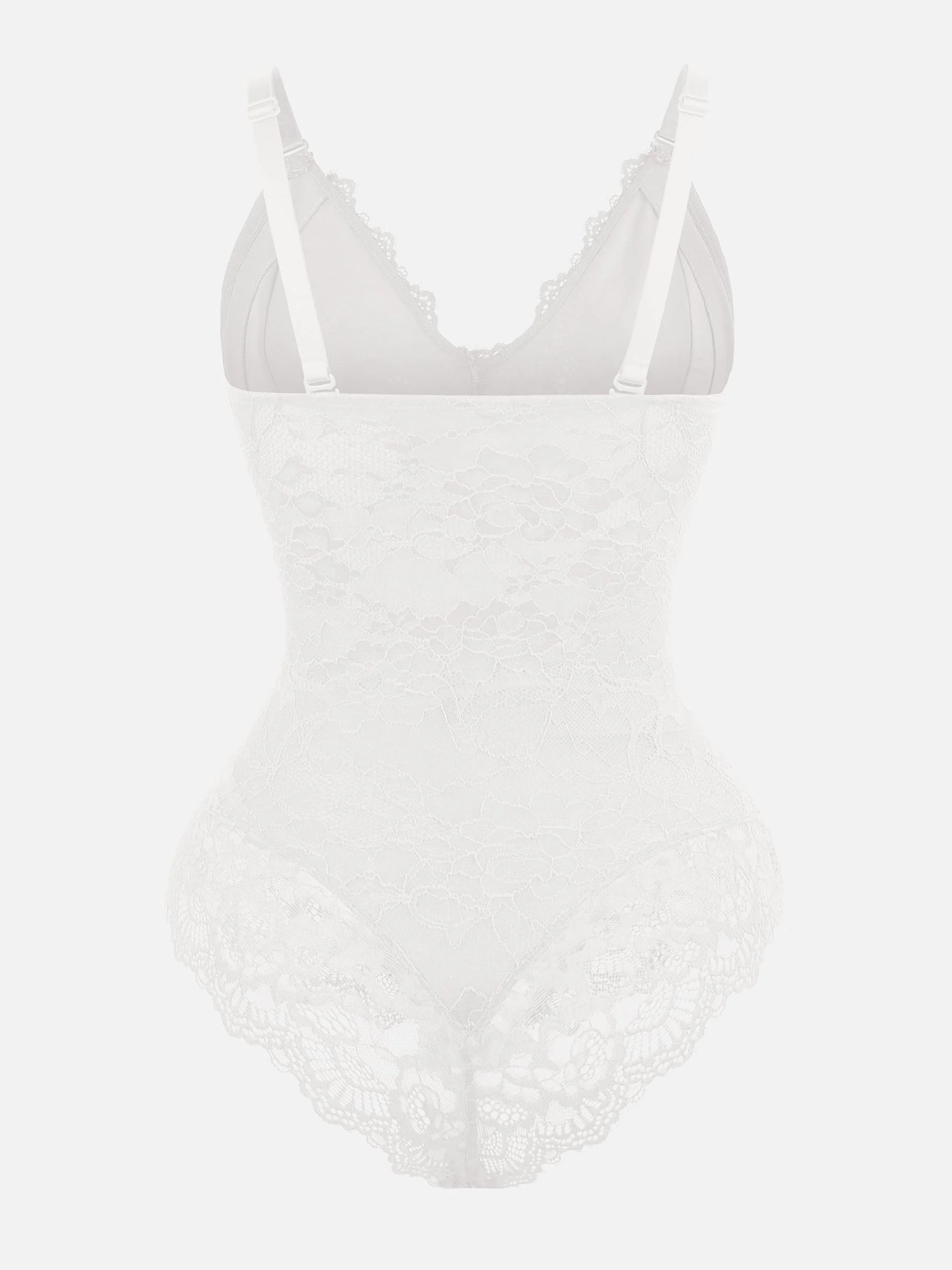 Lace Sculpt V-Neck  Bodysuit - Image 15