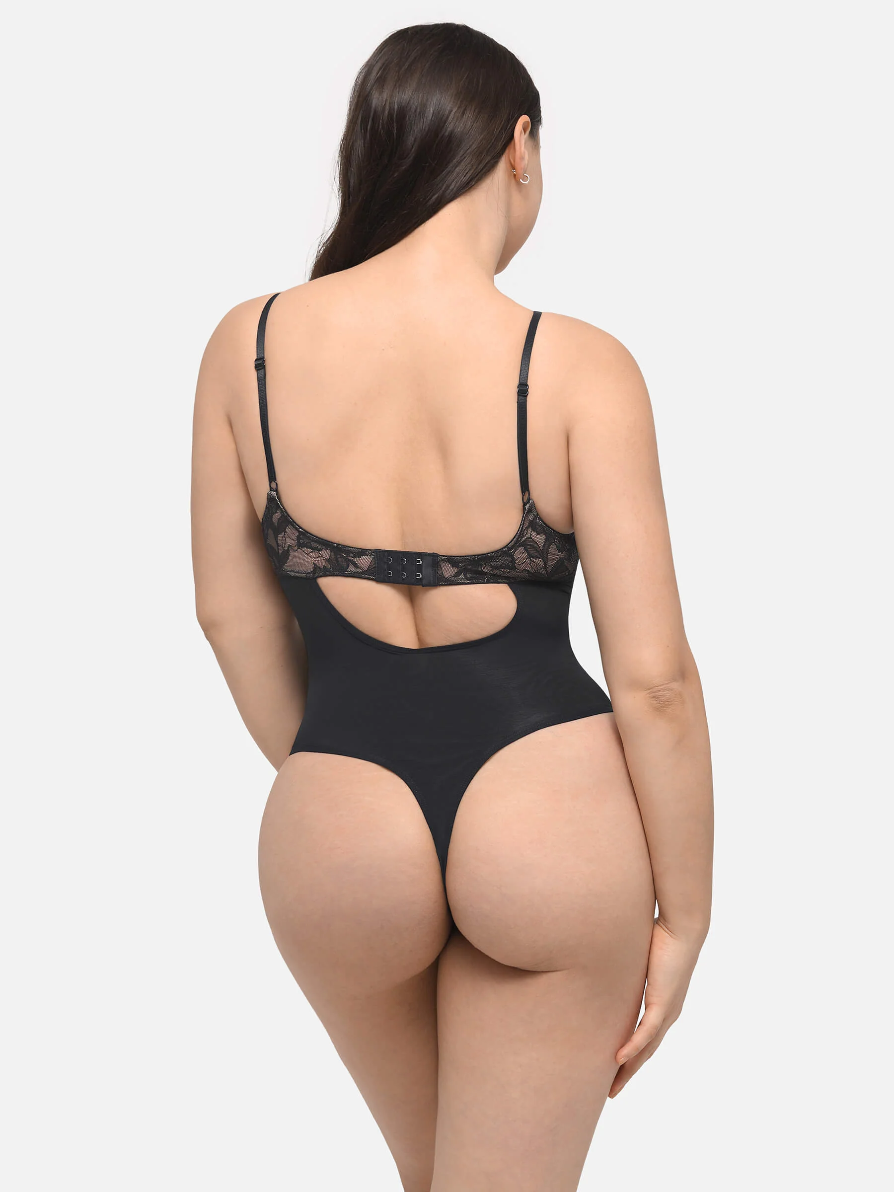 Feelingirl Lace Thong Shapewear Bodysuit - Image 5
