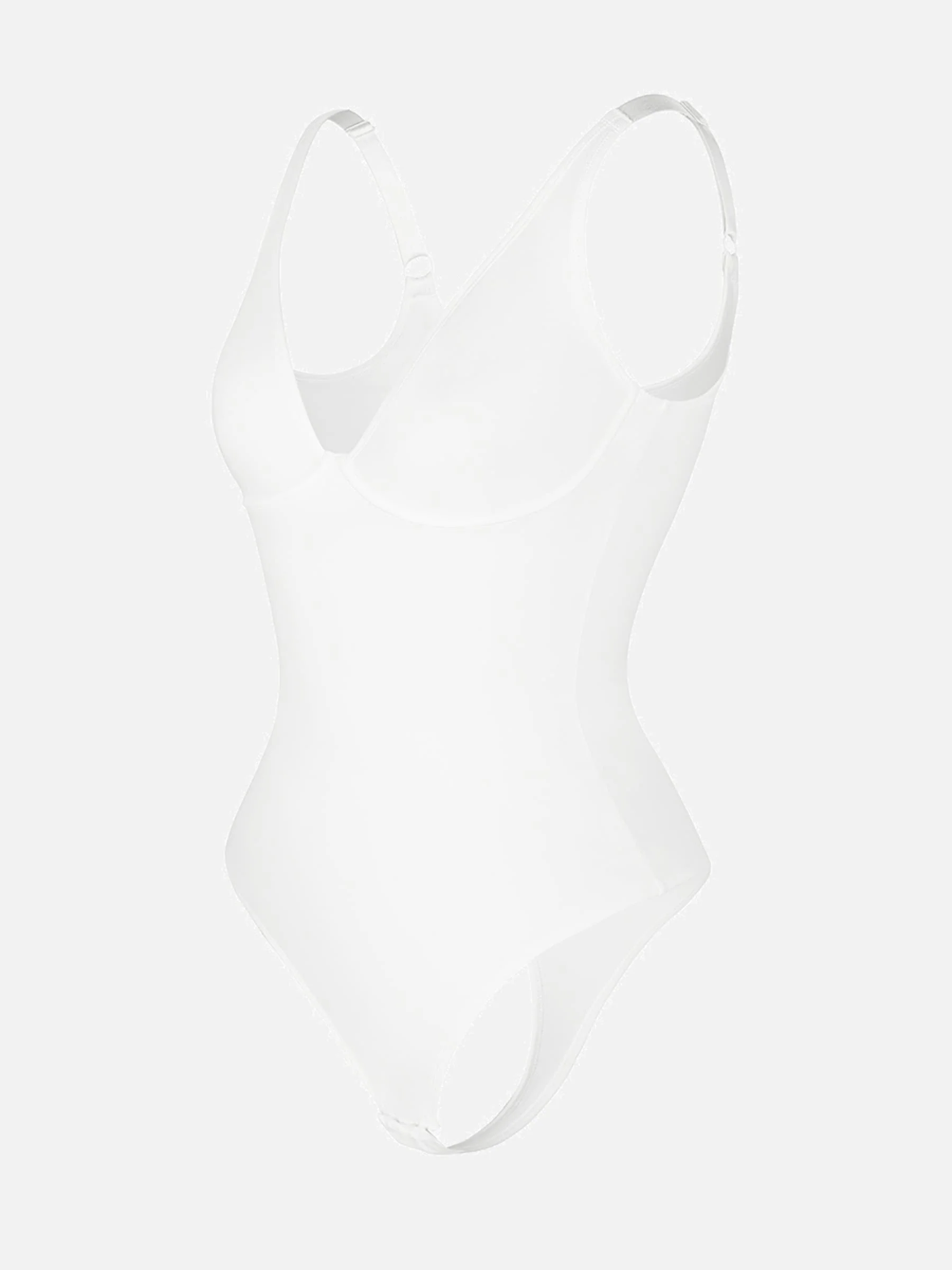 Feelingirl V Neck Tummy Control Thong Shapewear - Image 7
