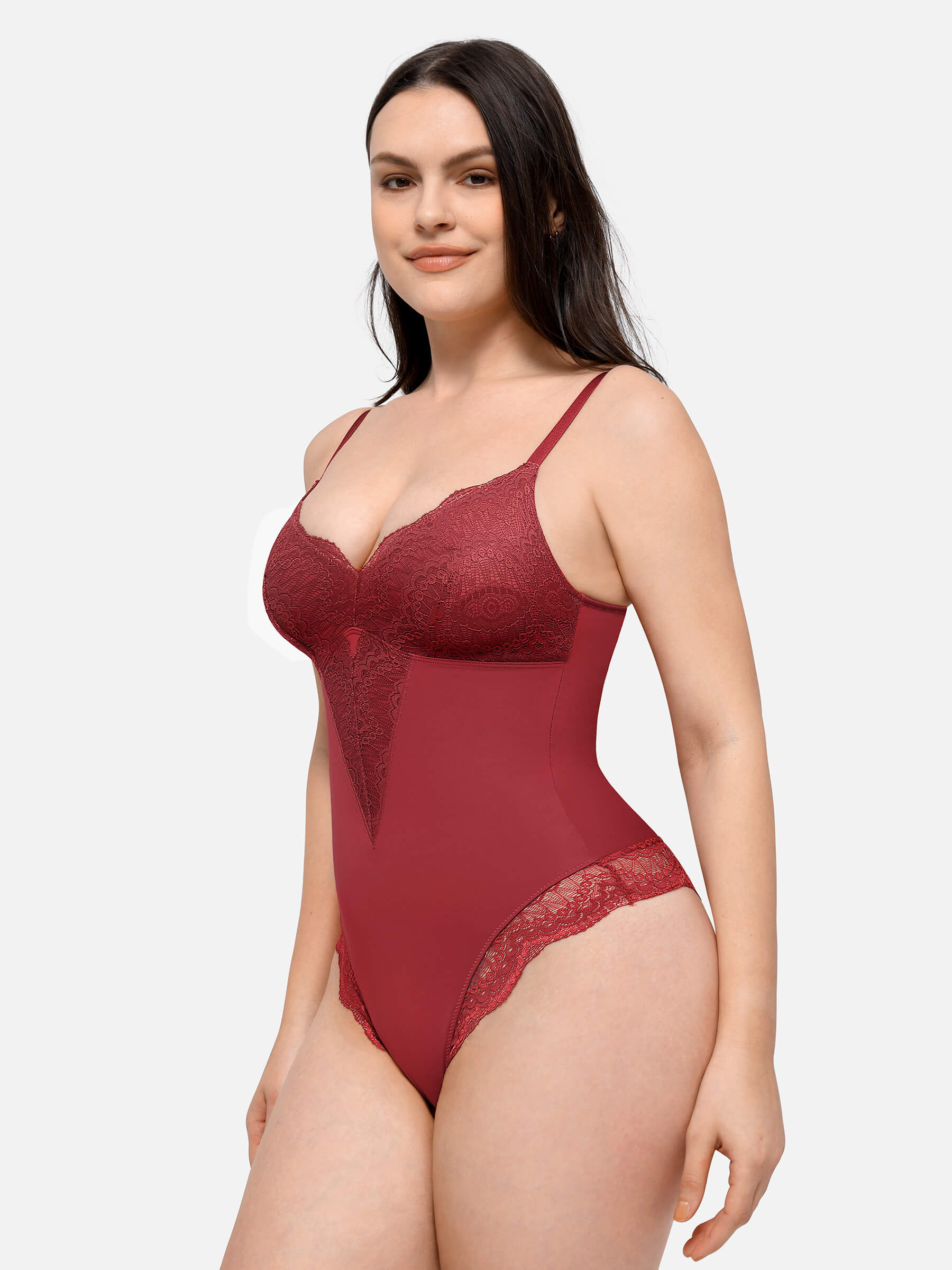 Lace Low Back Lace Bodysuit - Image 11