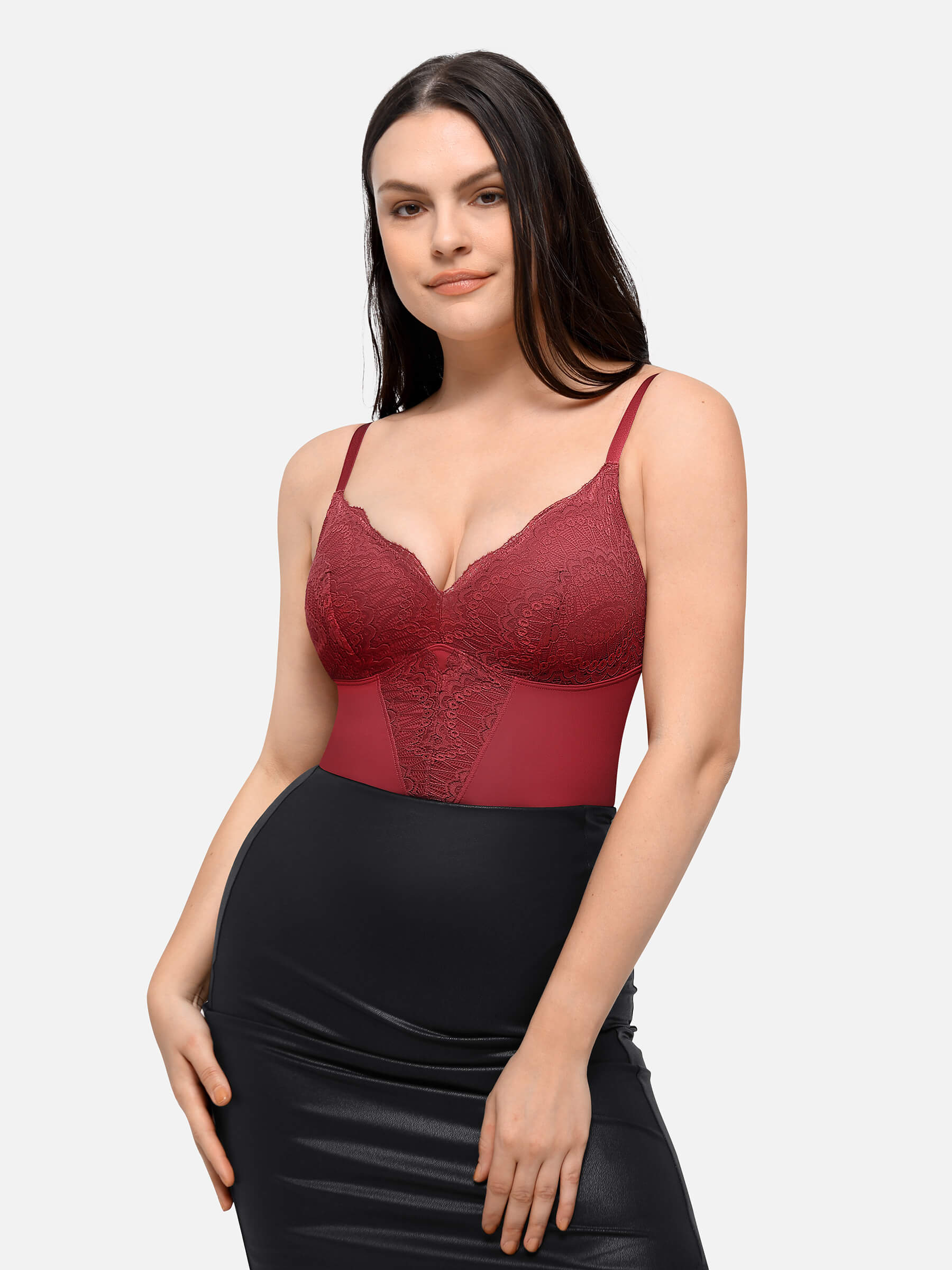 Lace Low Back Lace Bodysuit - Image 14