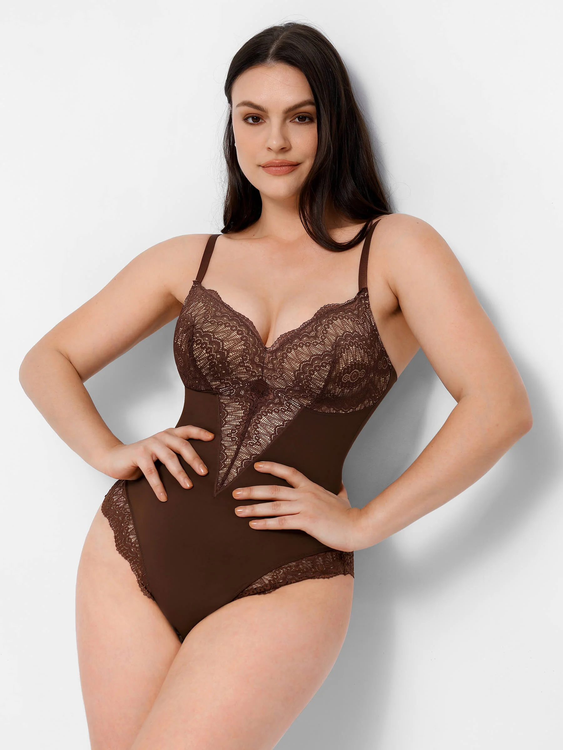Lace Low Back Lace Bodysuit - Image 19