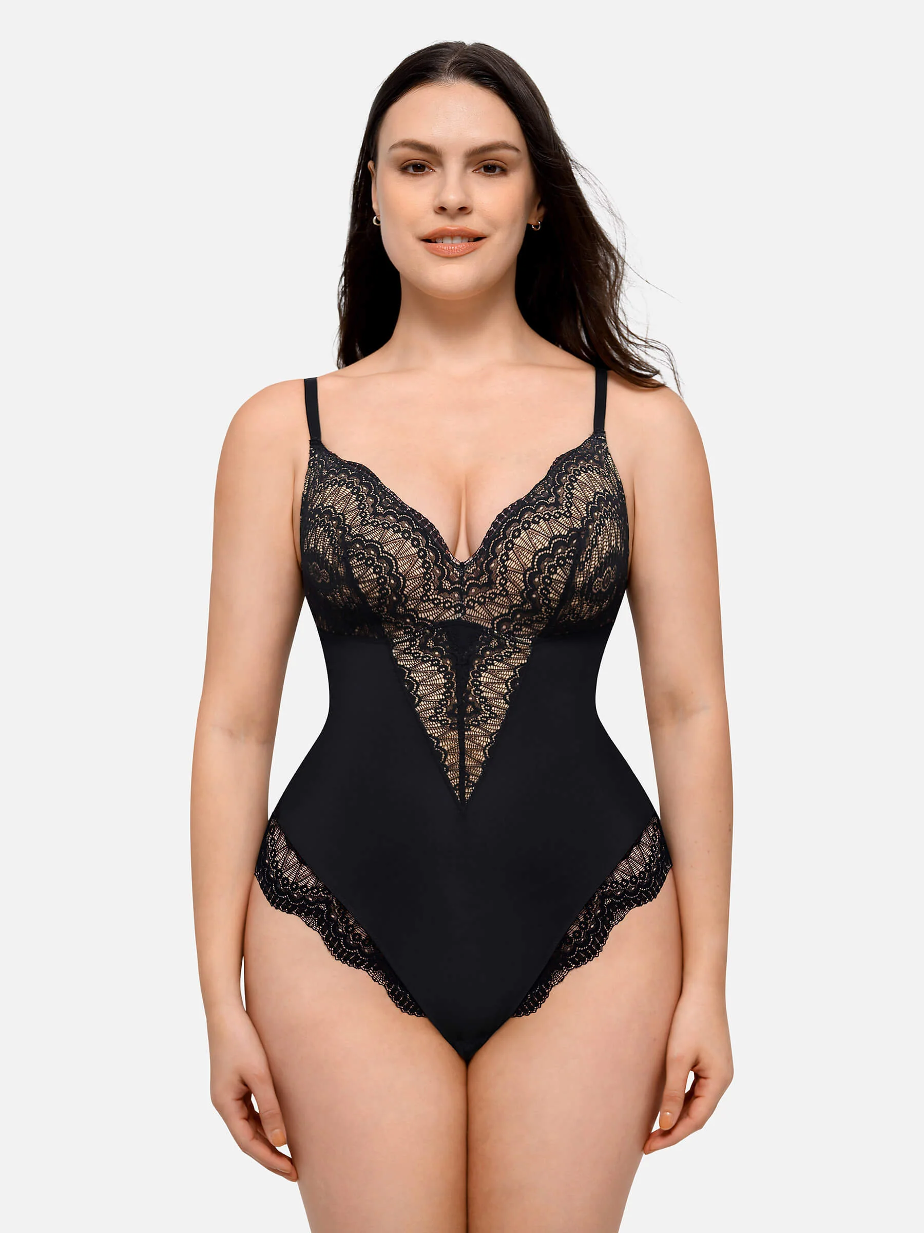 Lace Low Back Lace Bodysuit - Image 4