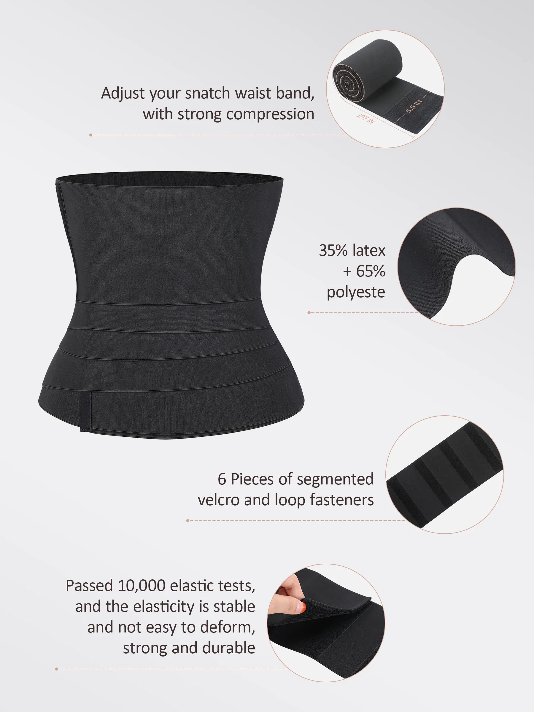 Tummy Wrap Waist Trainer - Image 17